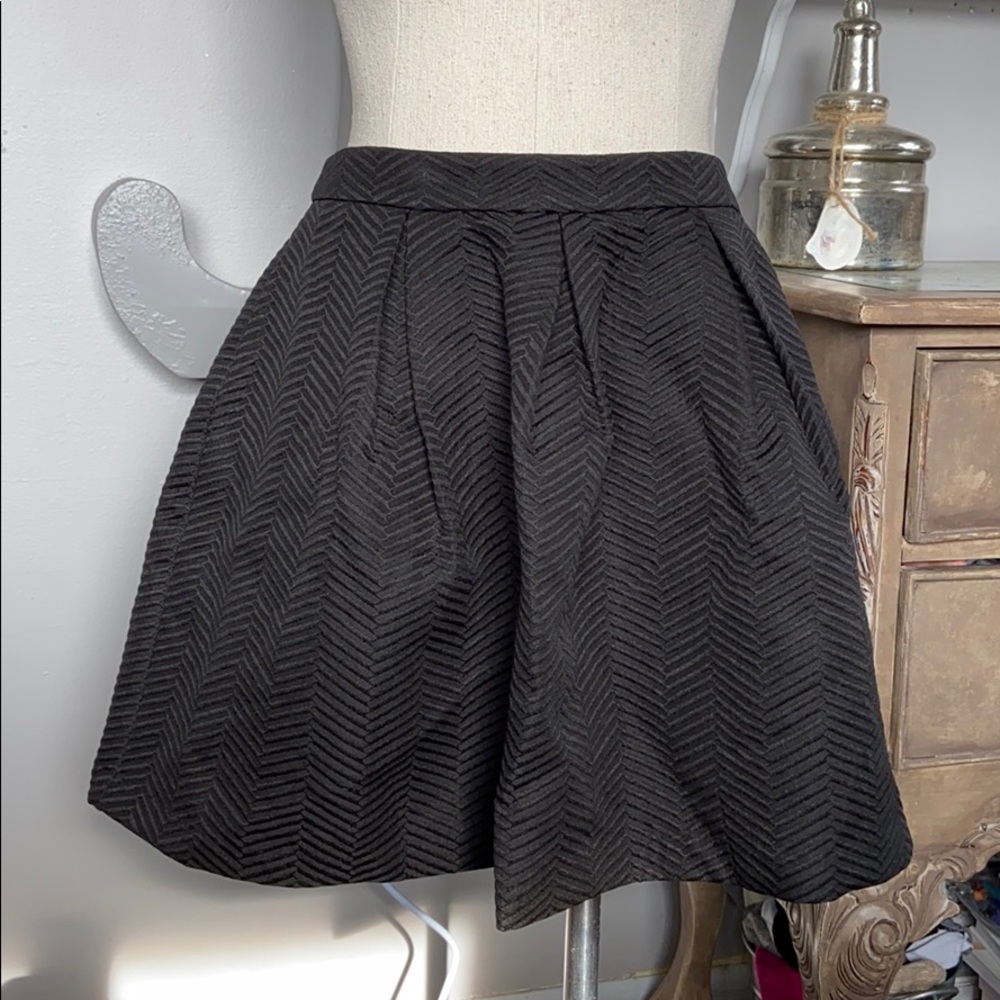 Chevron texture skirt